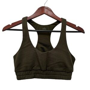 Alo Yoga Dark Green Bra